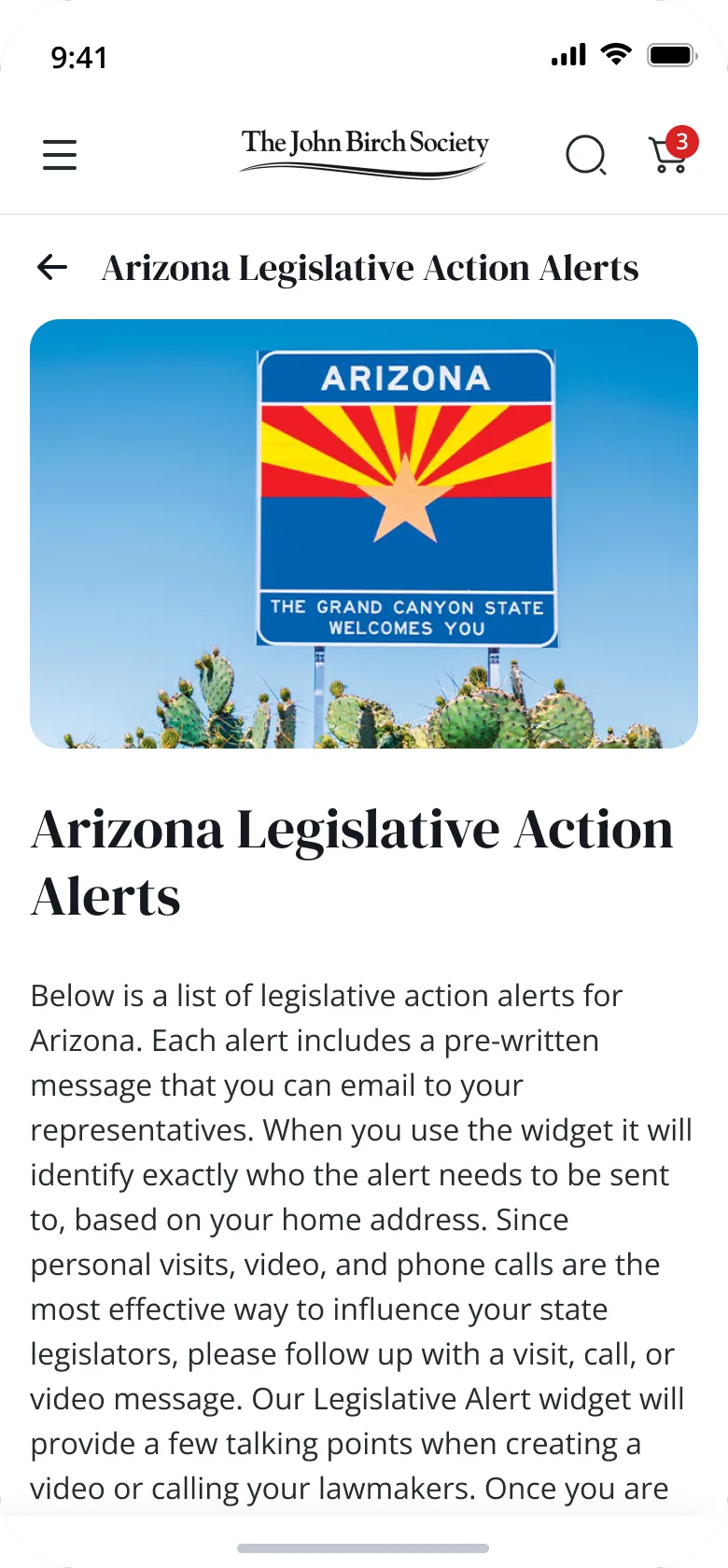 JBS Legislative Alerts — State alerts